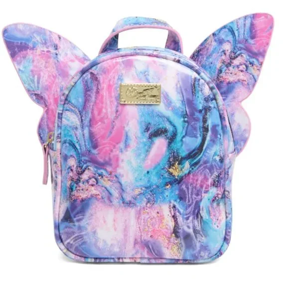 NWT Betsey Johnson Movable Winged Mini Backpack - Picture 2 of 5